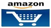 carrello della spesa e logo Amazon